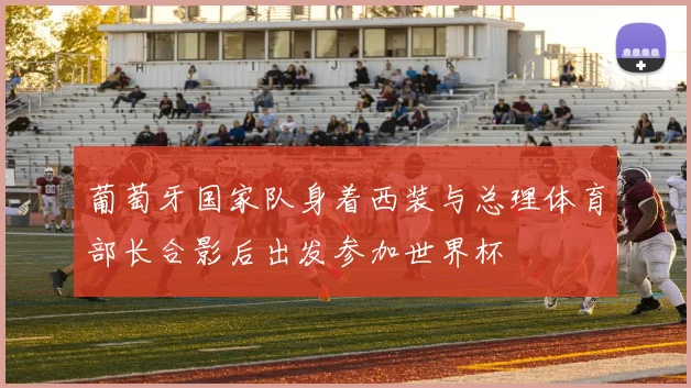 葡萄牙国家队身着西装与总理体育部长合影后出发参加世界杯